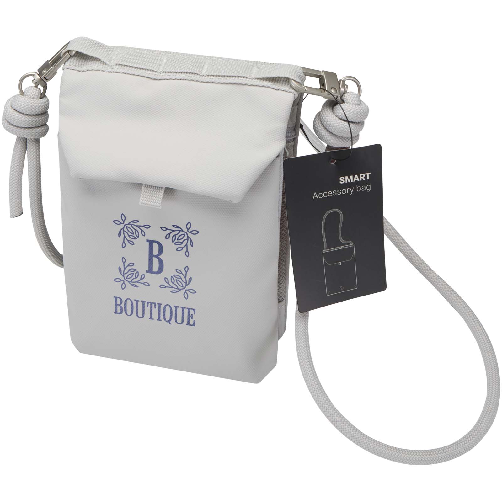 Pochette accessori SMART RFID in materiale GRS 900D con il tuo logo