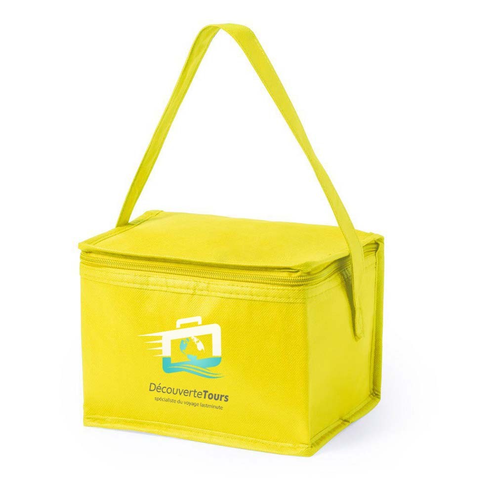 Borsa Frigo Colorata in Tessuto Non Tessuto per 6 Lattine - Rocca de’ Giorgi