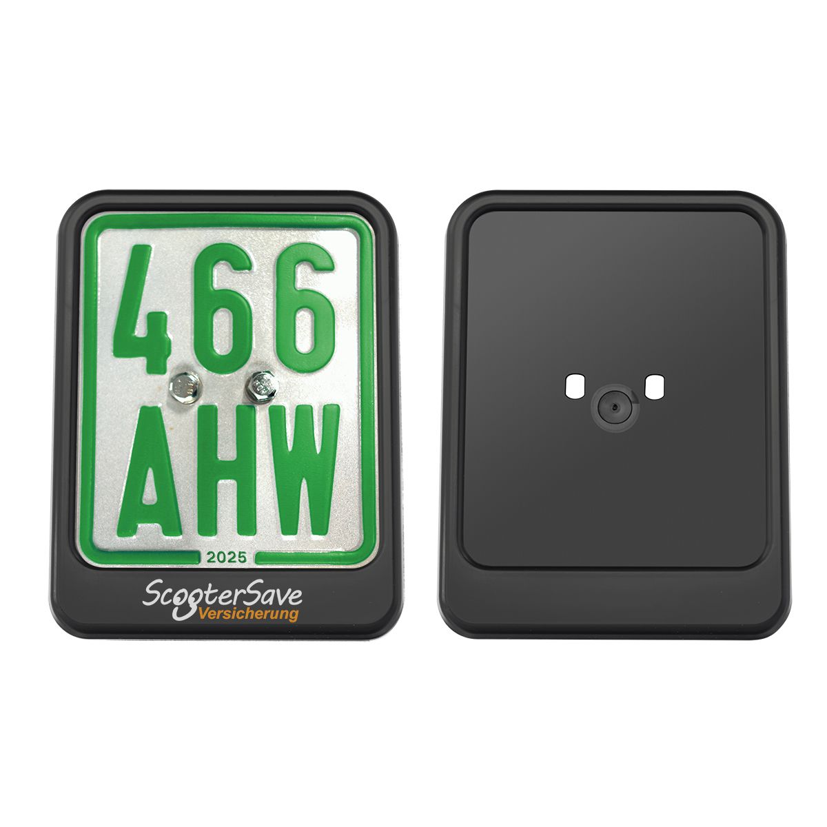 Porta targa ecologico per scooter - Marcheno