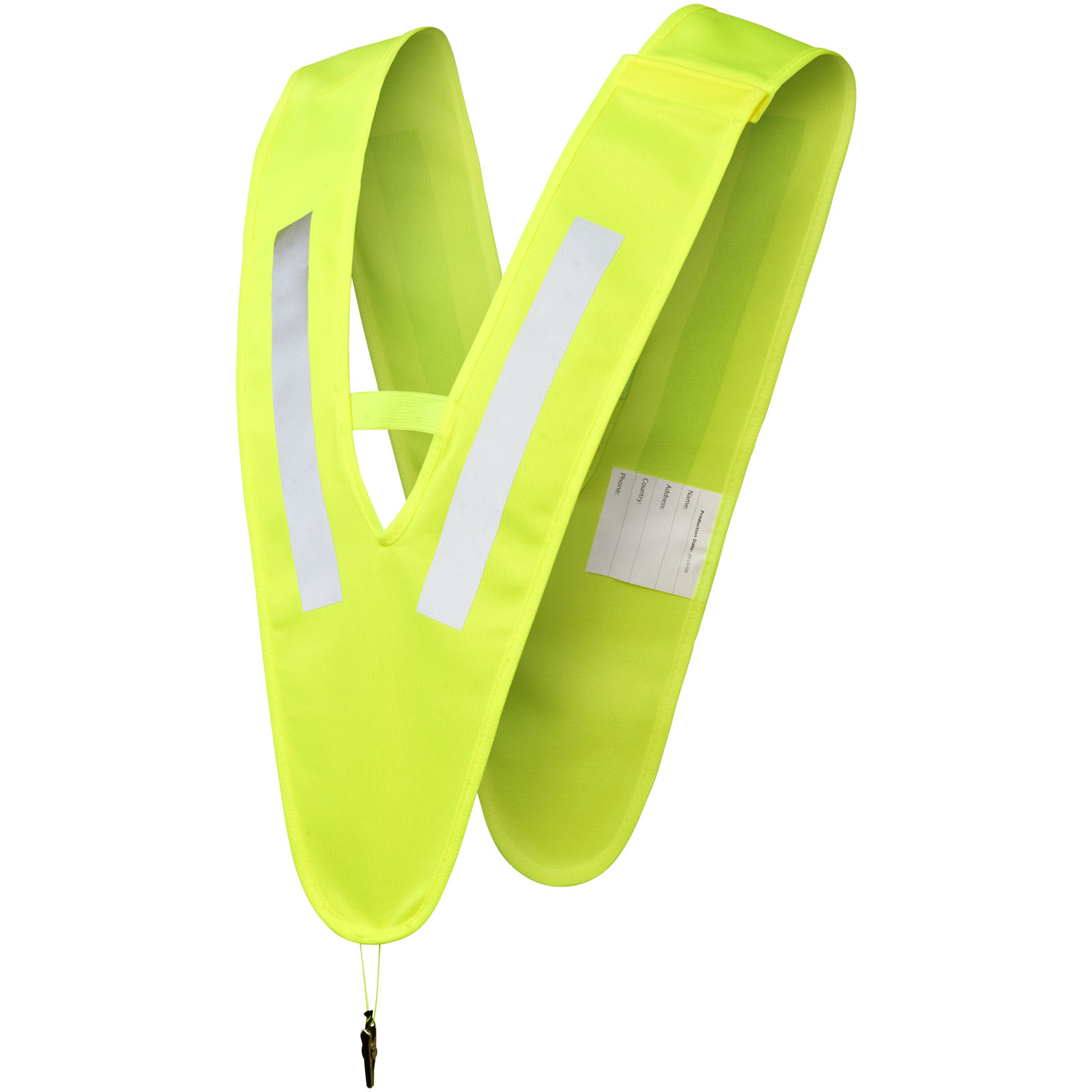 Gilet di Sicurezza Riflettente VizSafe - Fossa stampato con logo