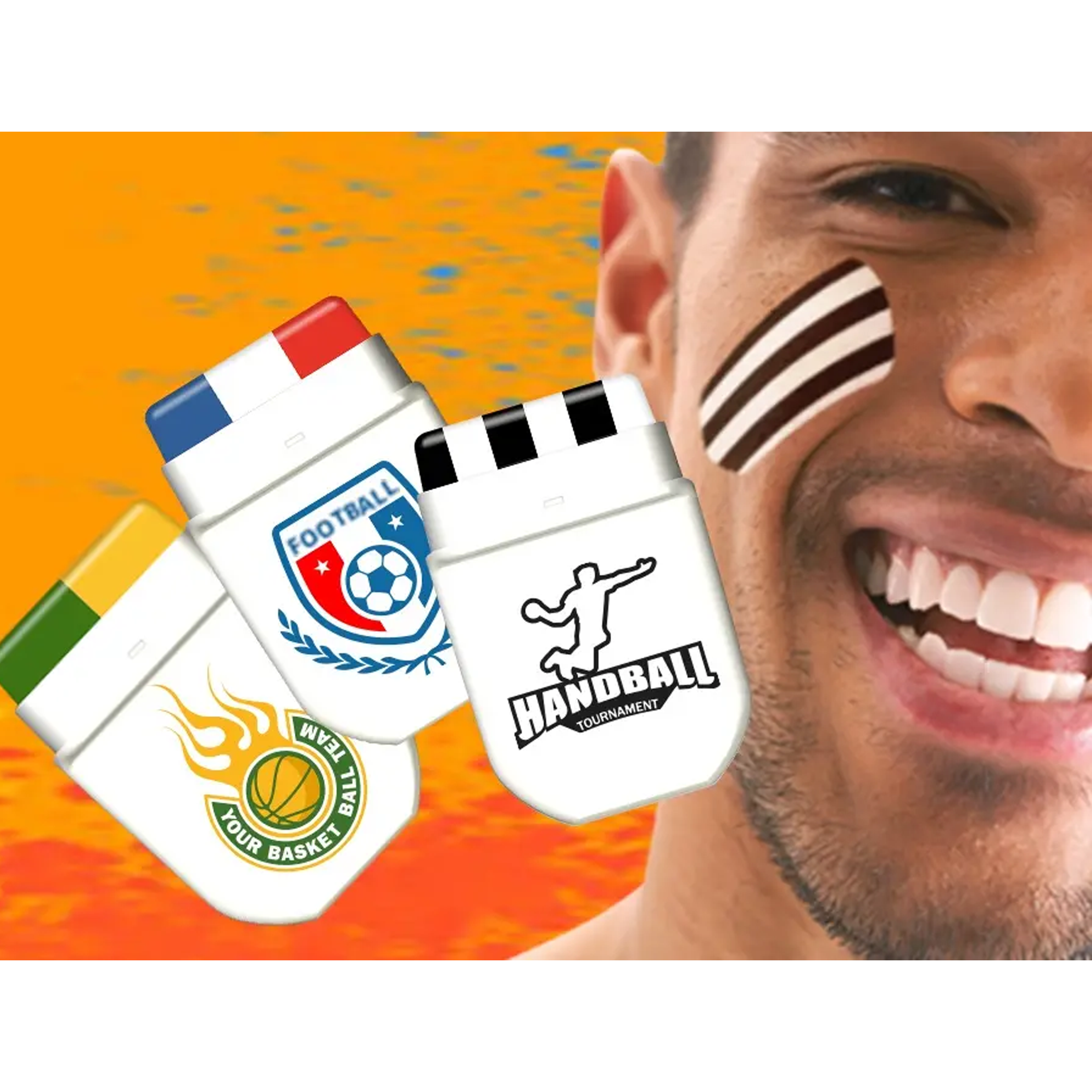 Pennello Viso Multicolore - Tromello