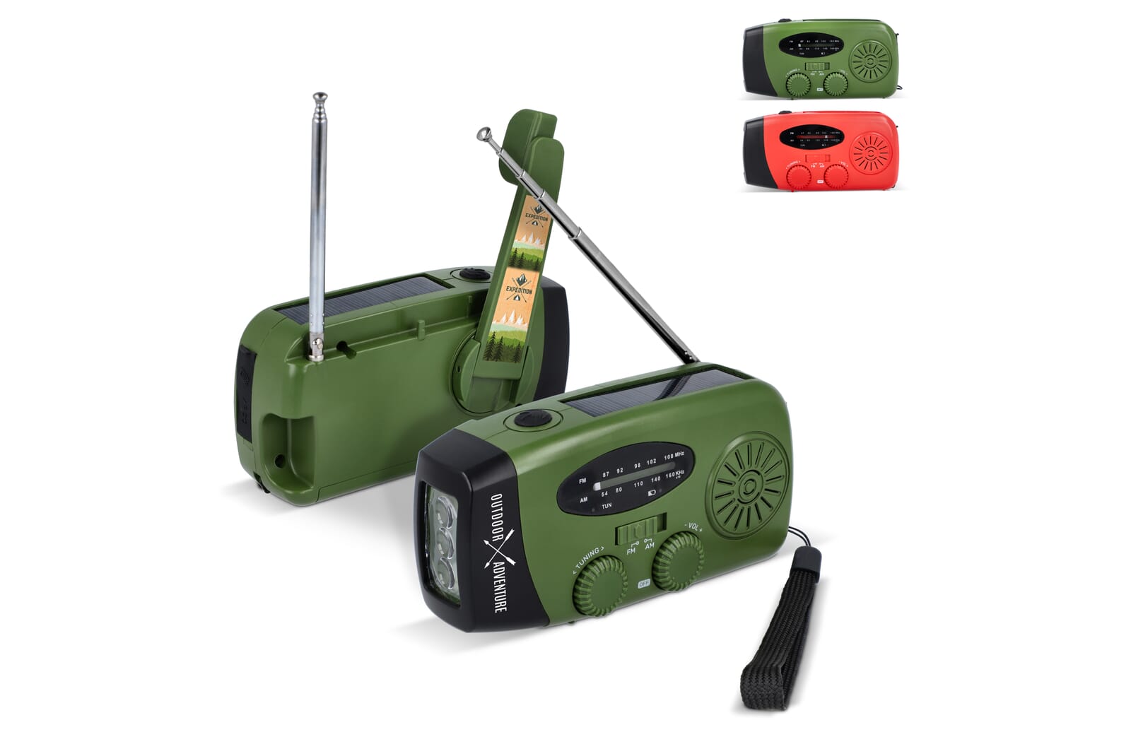 Radio di Emergenza Solare e Manuale - Valmorea