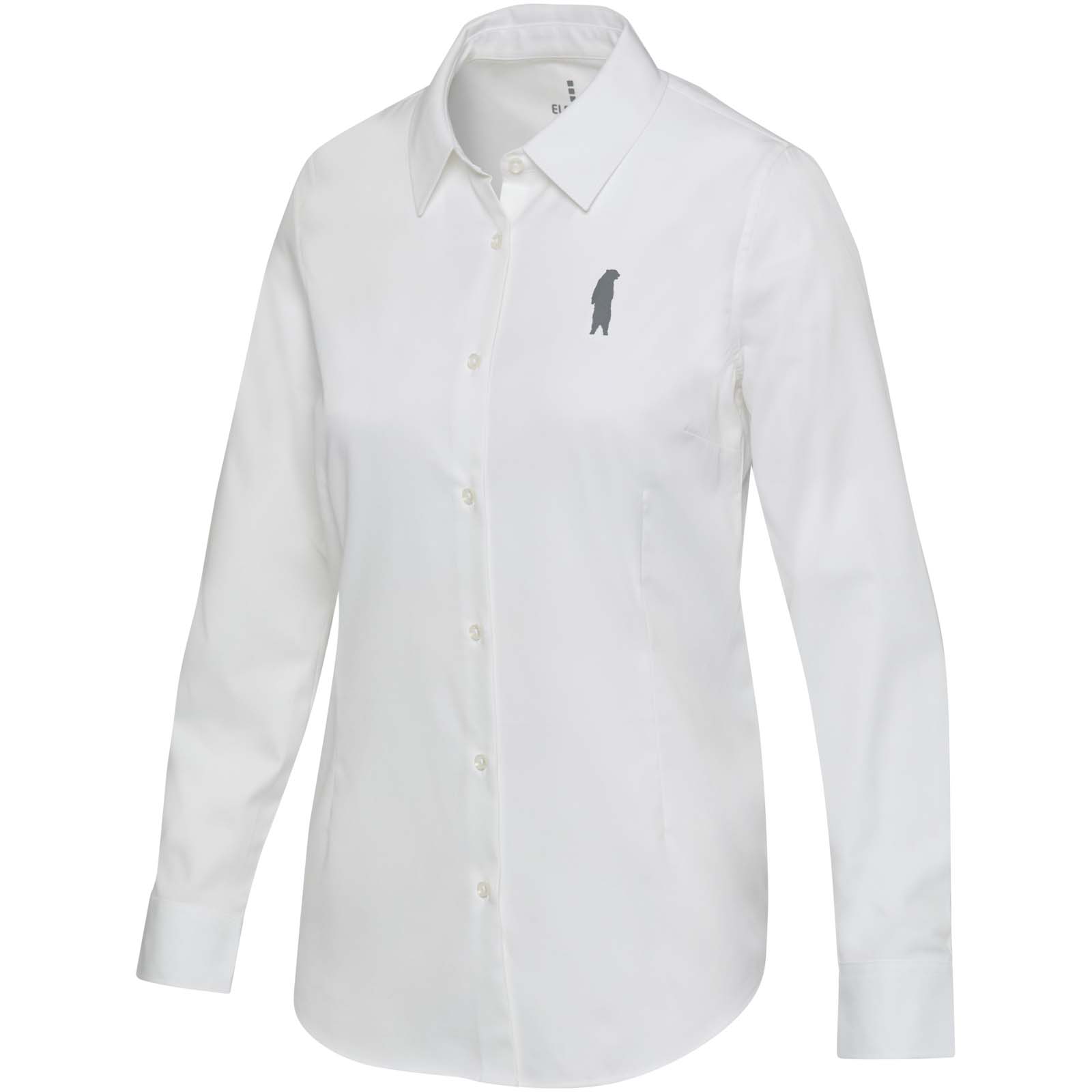 Camicia da donna in twill citrino