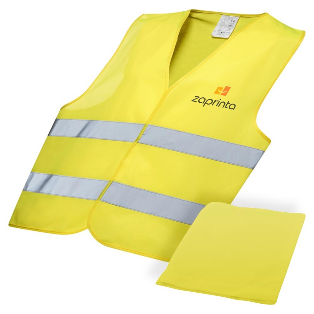 Gilet di sicurezza RFX™ Watch-out XL in bustina per uso professionale - Senna Comasco stampato con logo