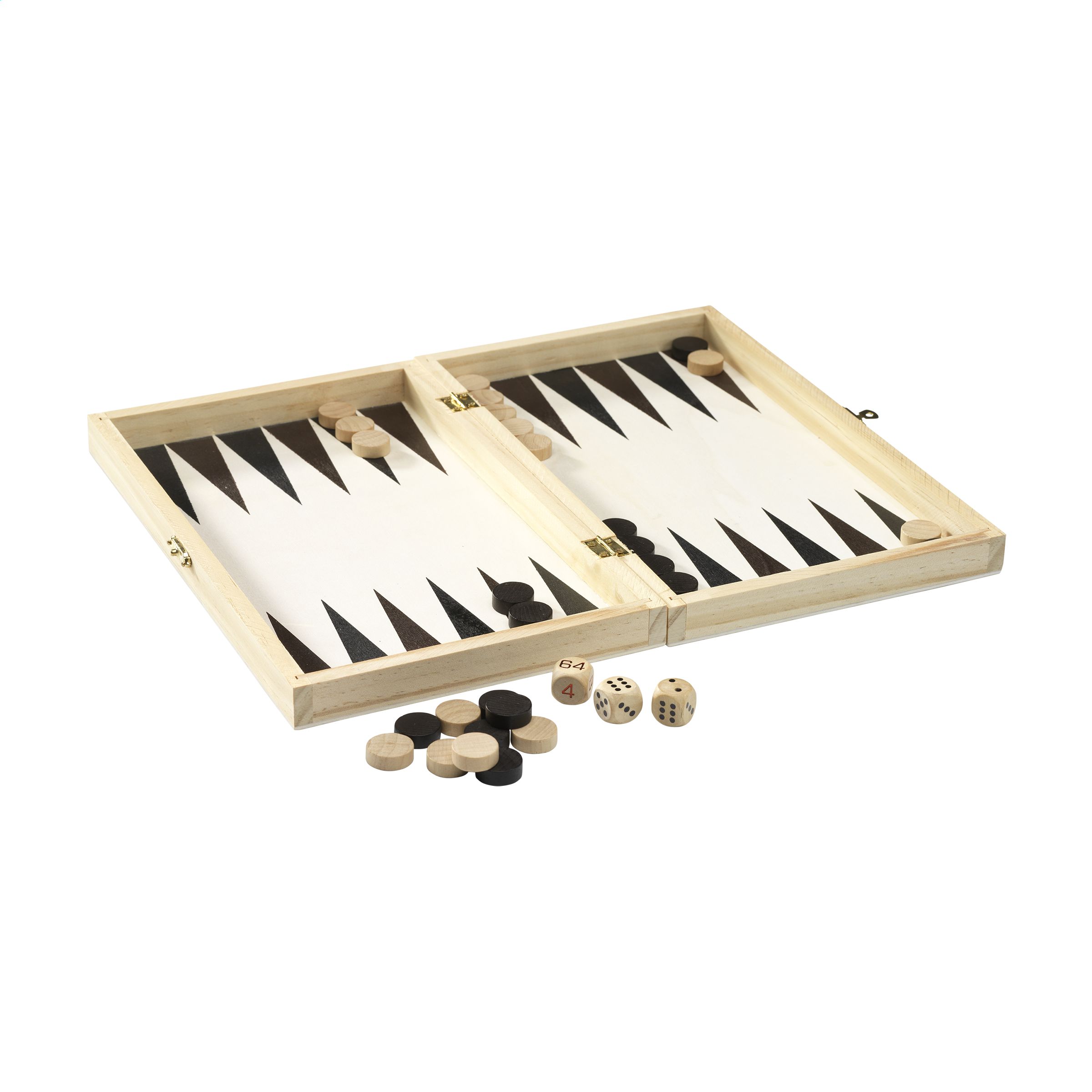 Gioco Backgammon Elegante in Scatola di Legno - Santa Margherita di Staffora