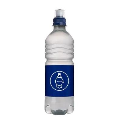 Bottiglia d'acqua di sorgente trasparente da 500ml con tappo a vite - Golasecca