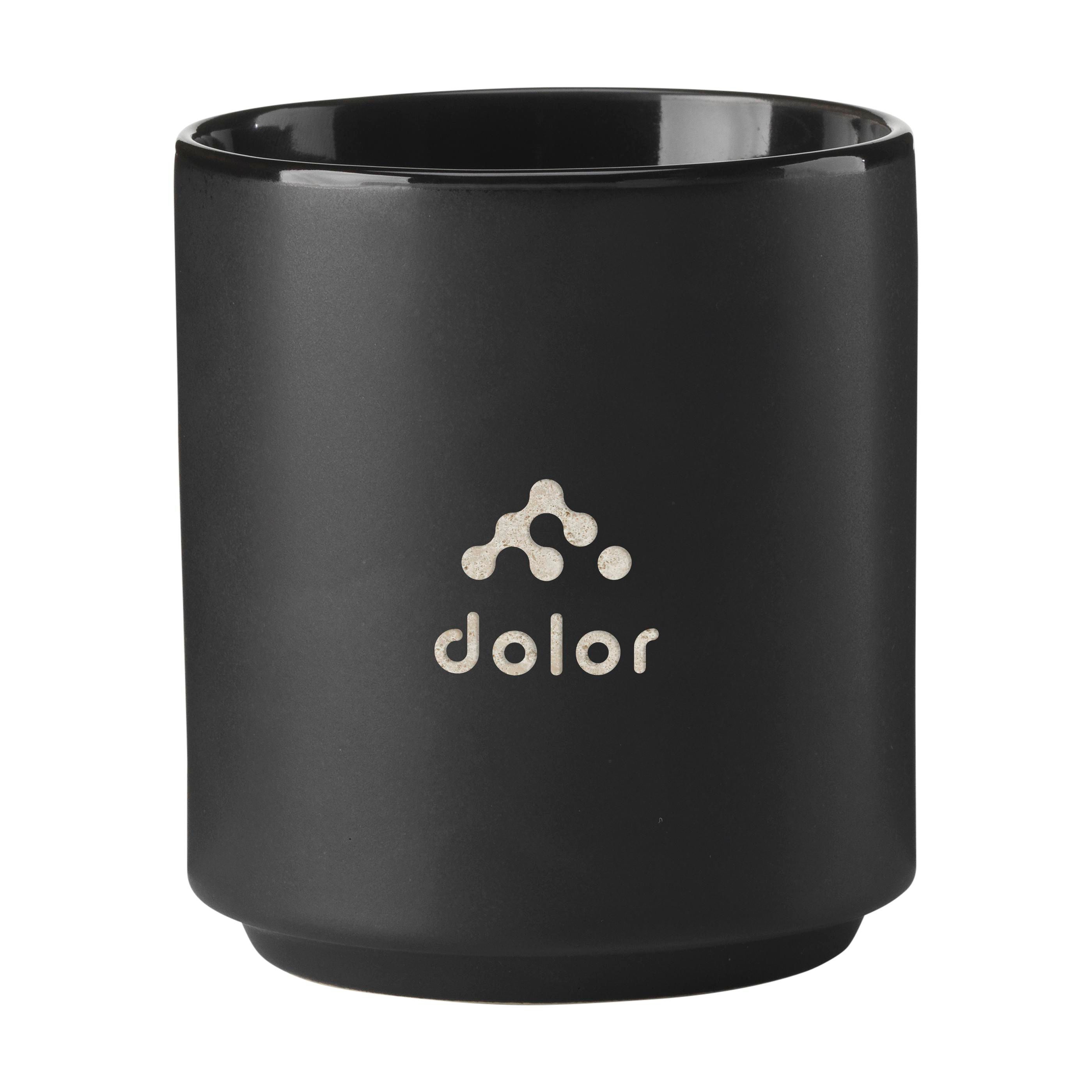 Tazza Nero Impilabile - Saltrio