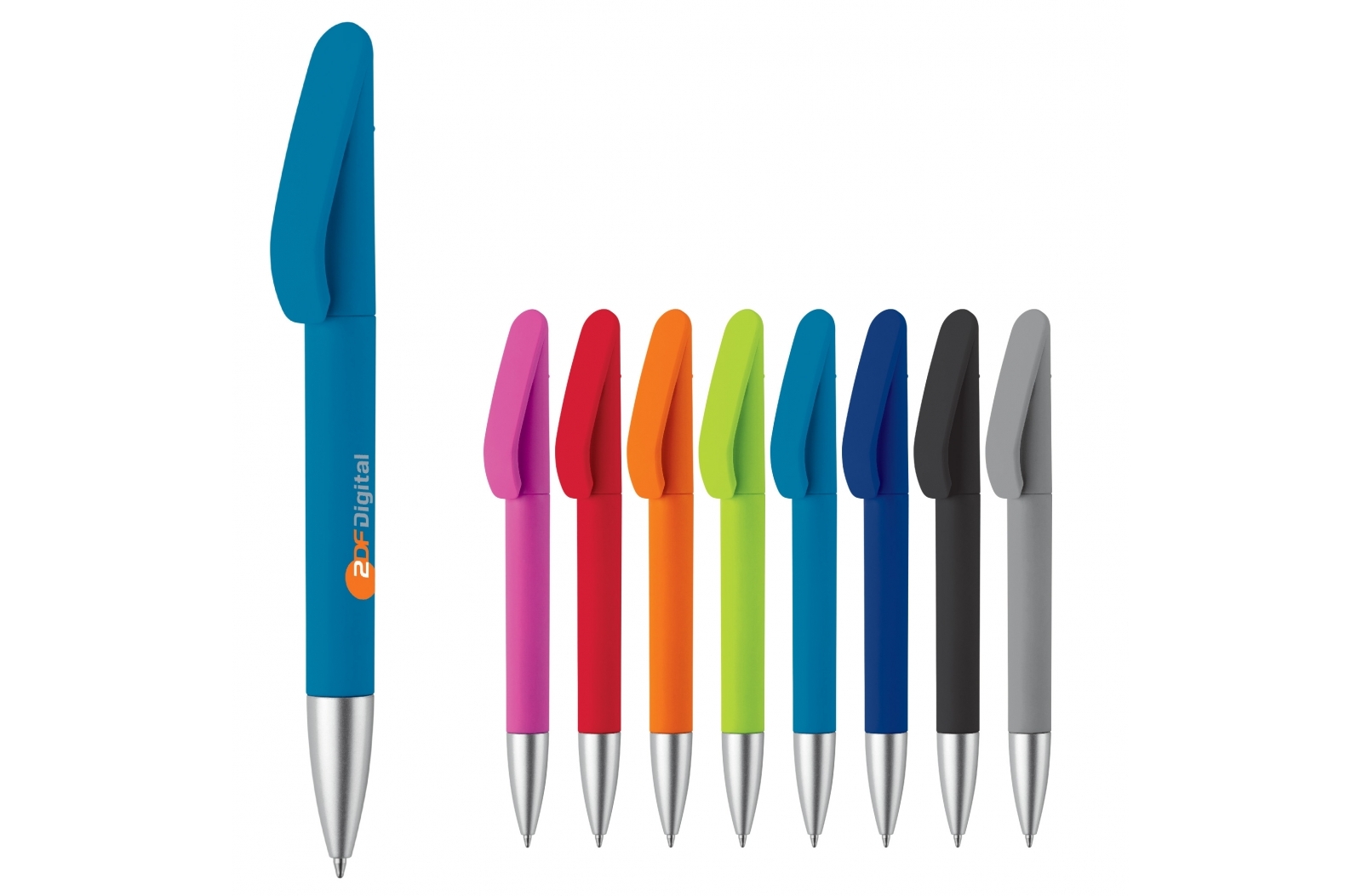 Penna a sfera Slash soft touch R-ABS - Vinci