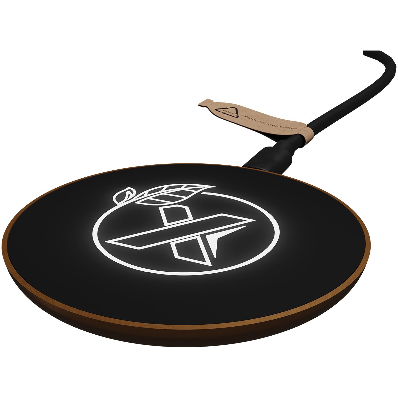 Stazione di ricarica wireless in legno SCX.design W13 da 10 W