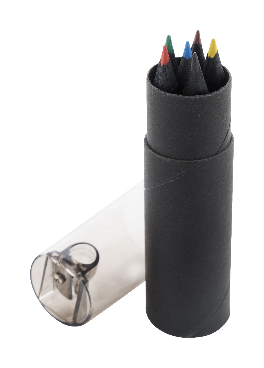 Set di Matite Arcobaleno - Vilminore di Scalve stampato con logo