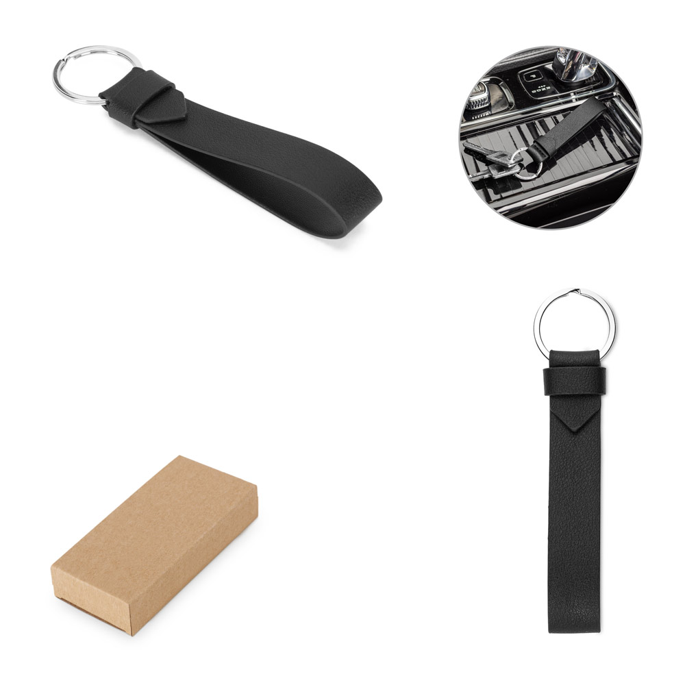 Portachiavi in PU con Anello - Sergnano