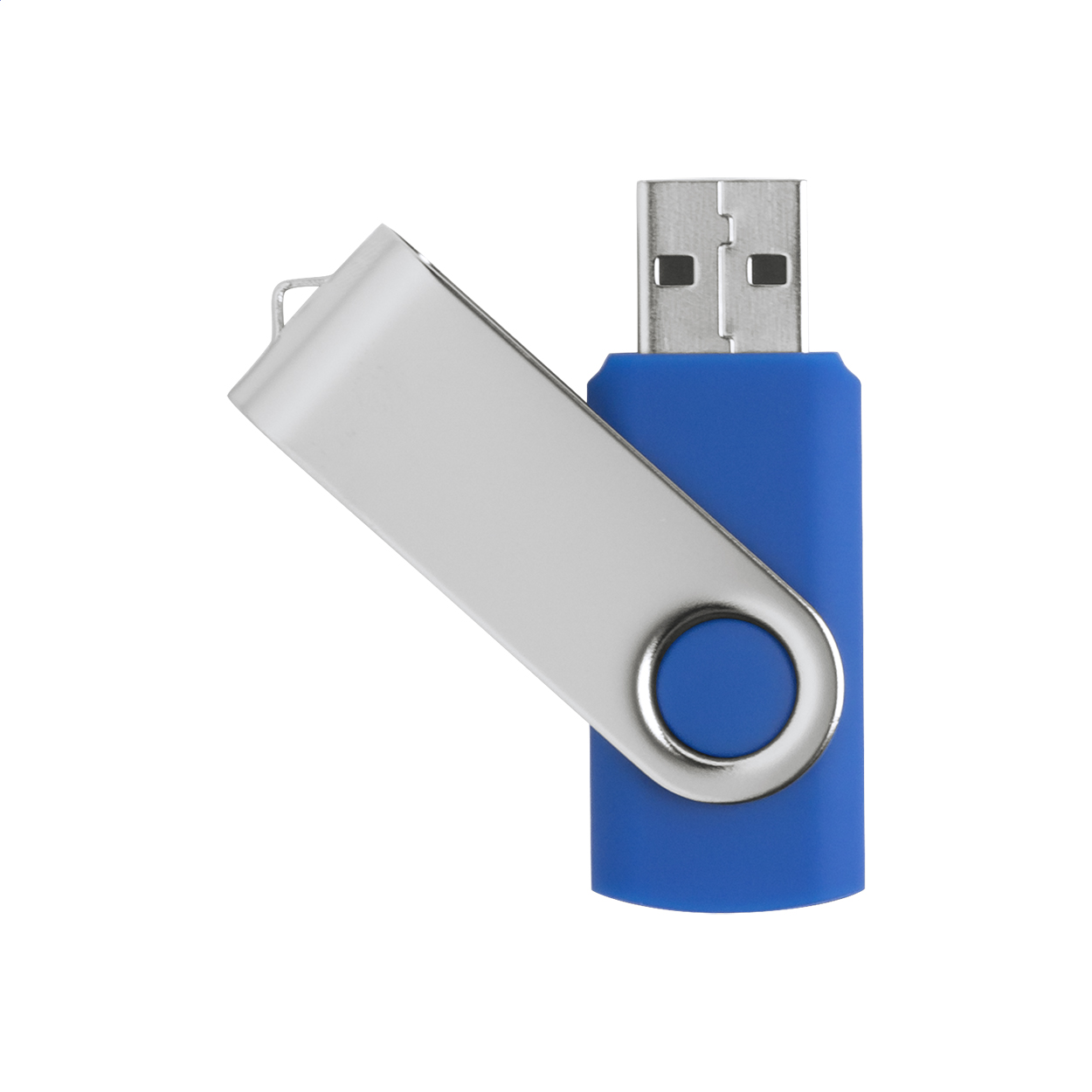 Chiavetta USB girevole TwistDrive in ABS e metallo con scatola regalo