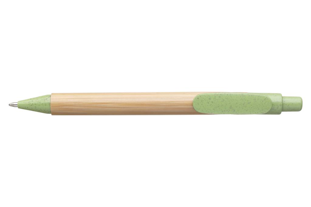 Penna a sfera ecologica in bambù e paglia di grano - Mezzanino