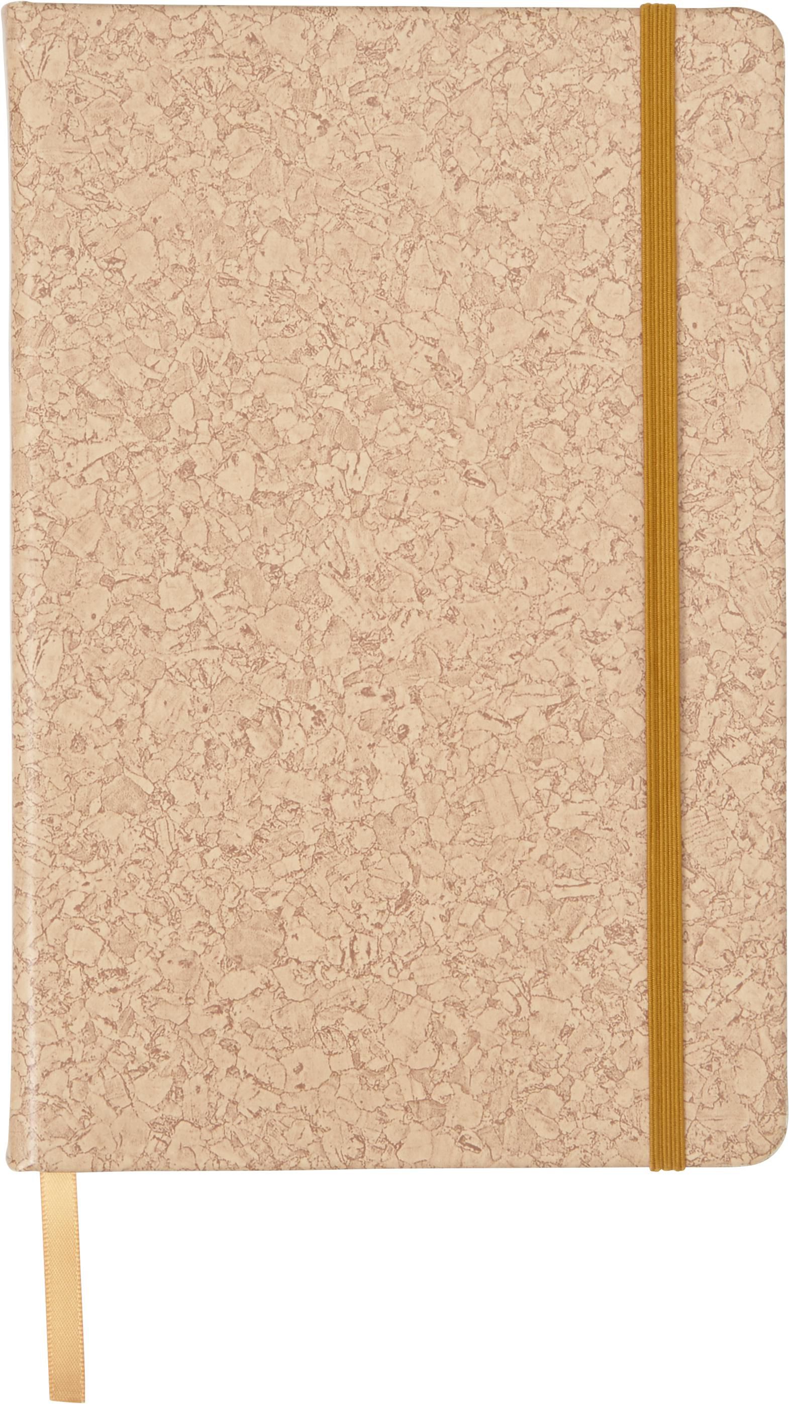 Taccuino in PU con stampa in sughero - Agnosine stampato con logo