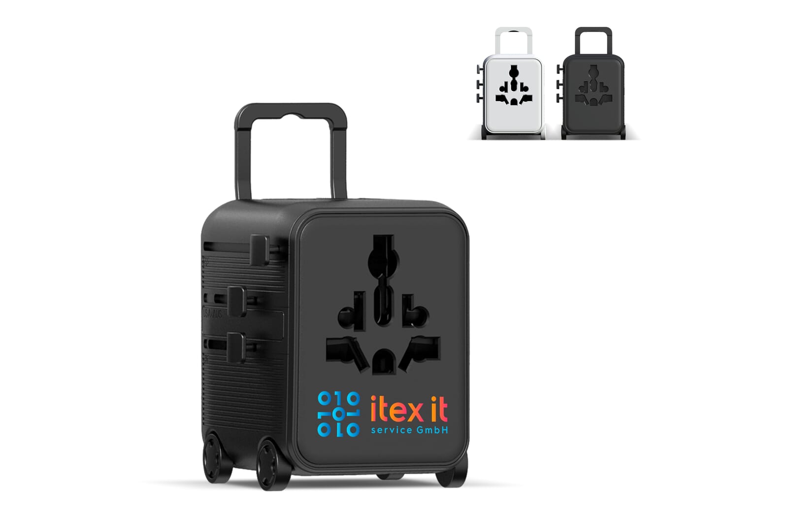 Xoopar Luggie GaN Adattatore Universale con Ruote