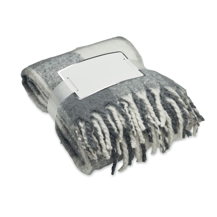 Coperta di mohair a quadri - Podenzana