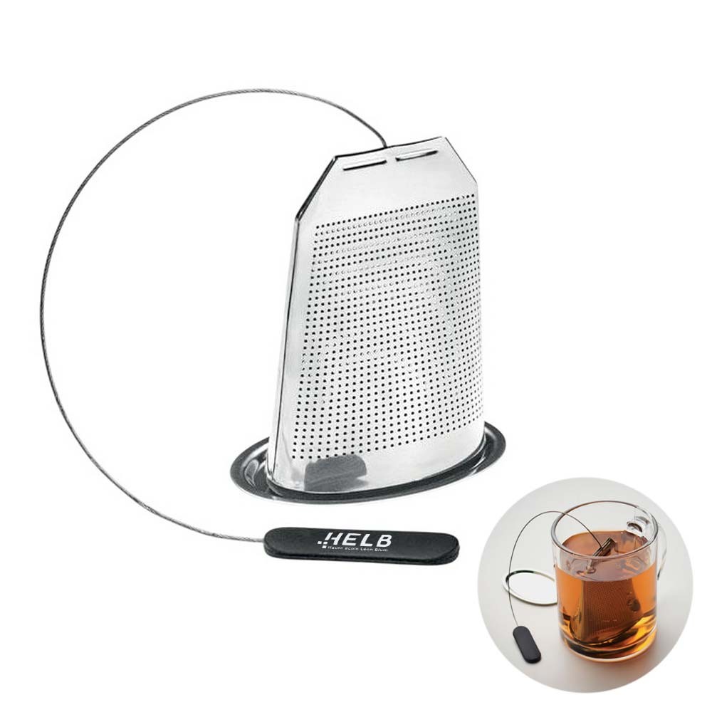 Infusore per tè a forma di bustina in acciaio inox - San Benedetto Po