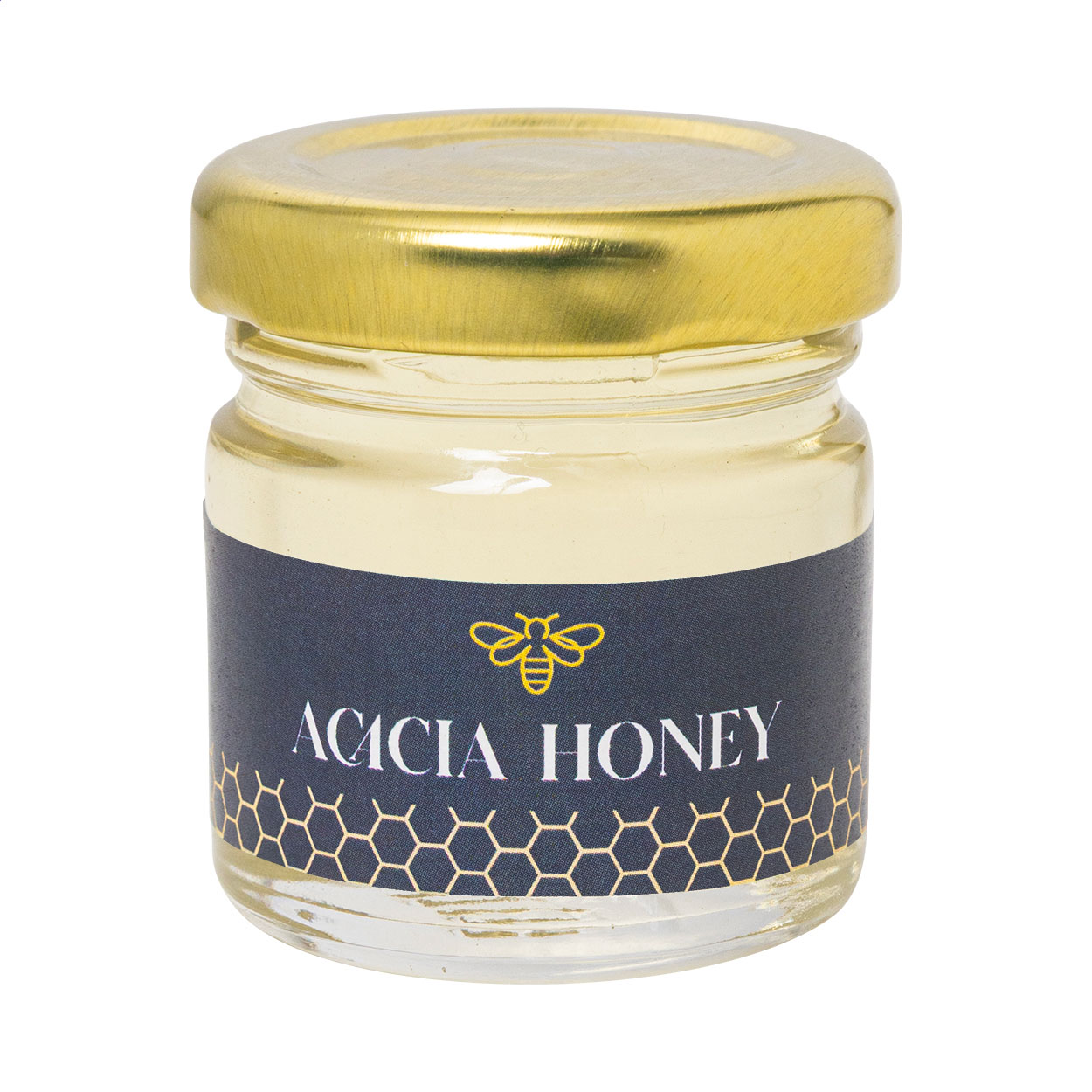 Miele di Acacia Puro - Massa e Cozzile stampato con logo