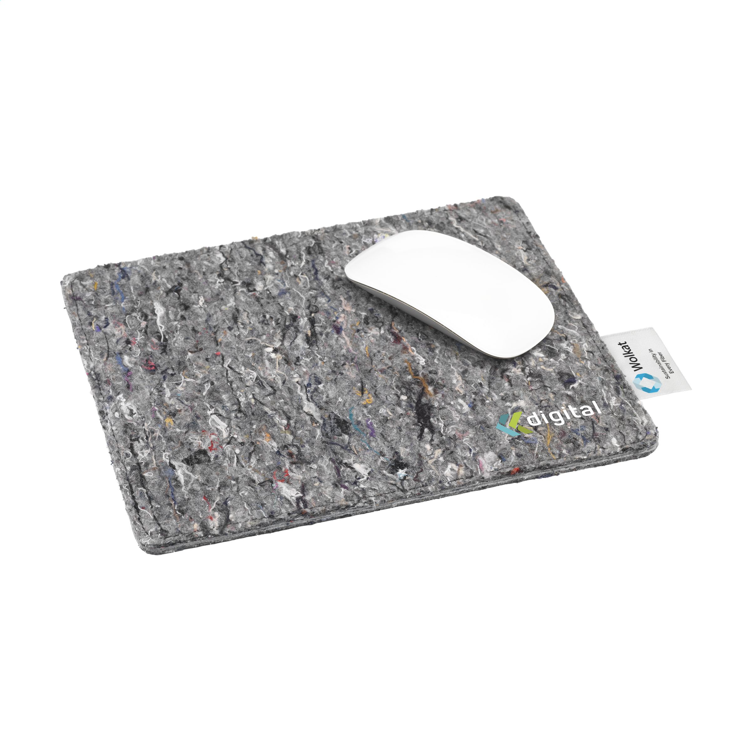 Tappetino per mouse in feltro di tessuto riciclato sostenibile - Esine