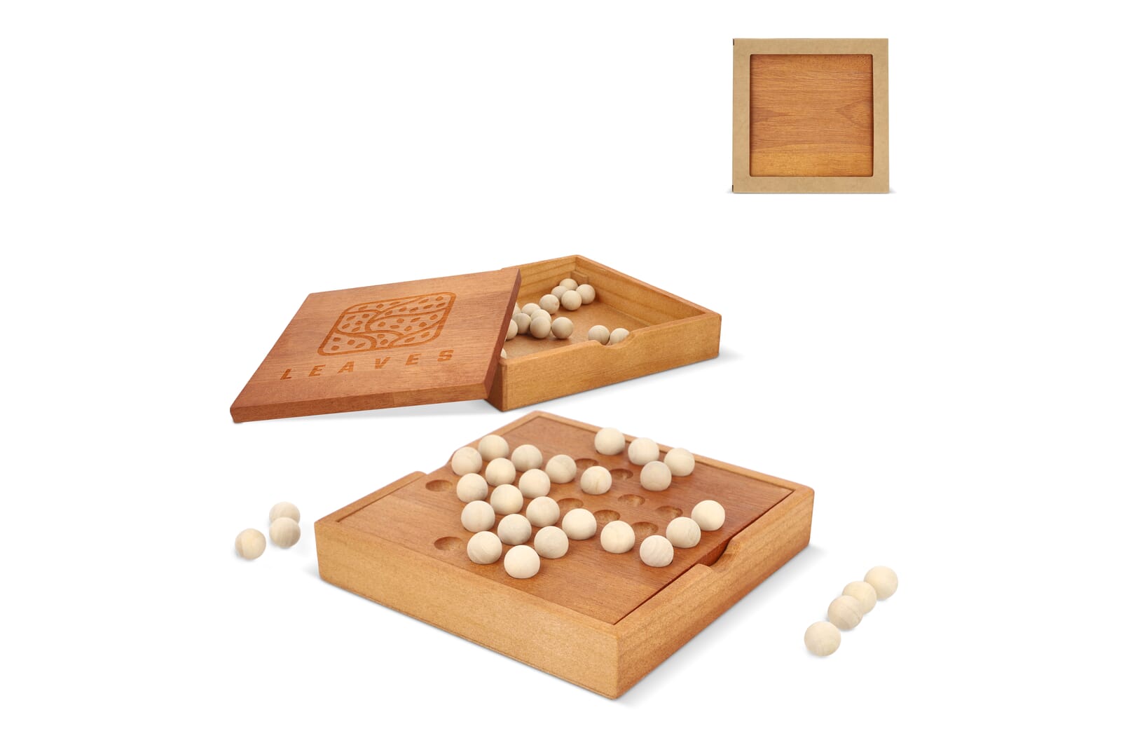 Gioco di solitario di marmo - Sedrina stampato con logo