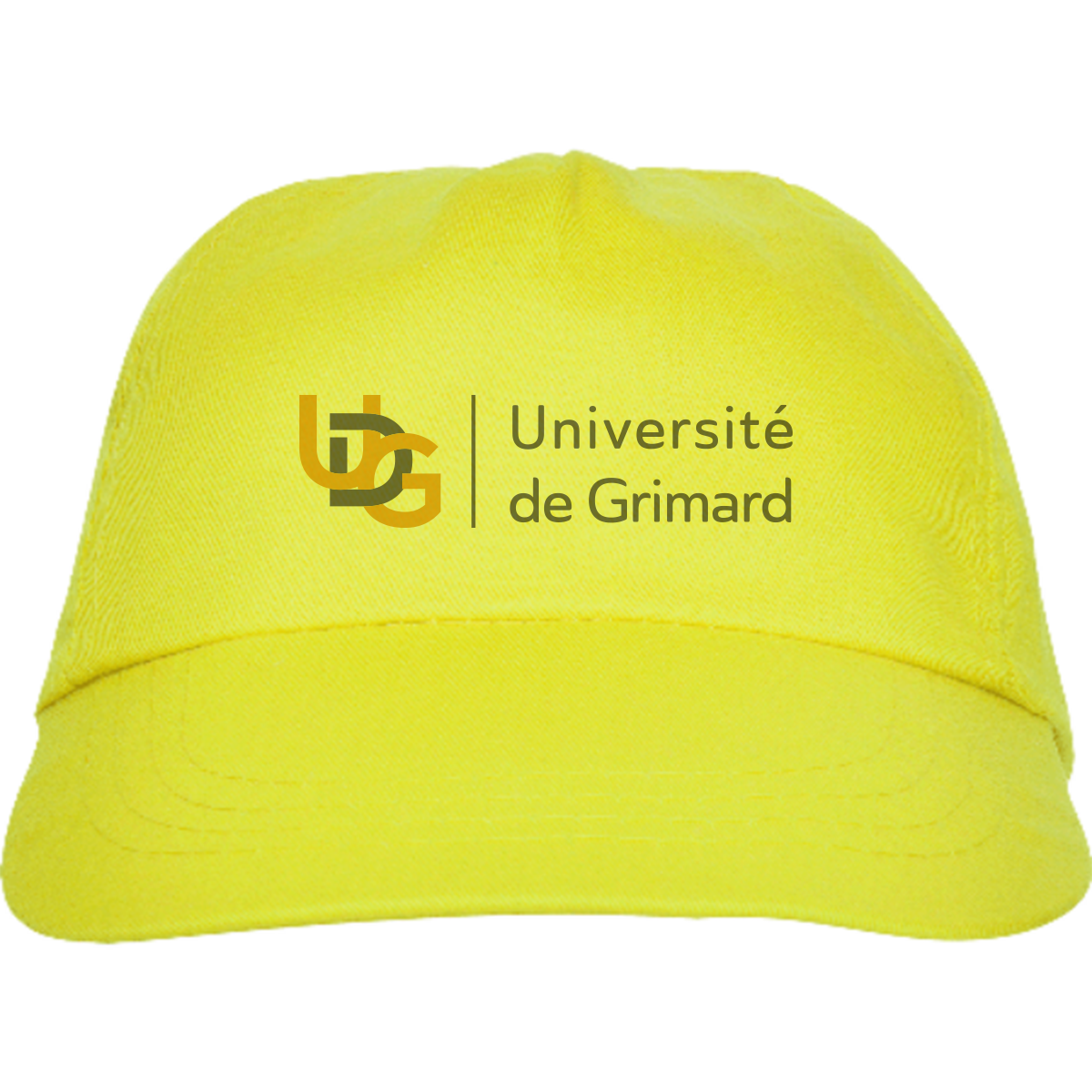 Cappello da baseball in cotone basic a 5 pannelli con cinturino in Velcro - Brallo di Pregola