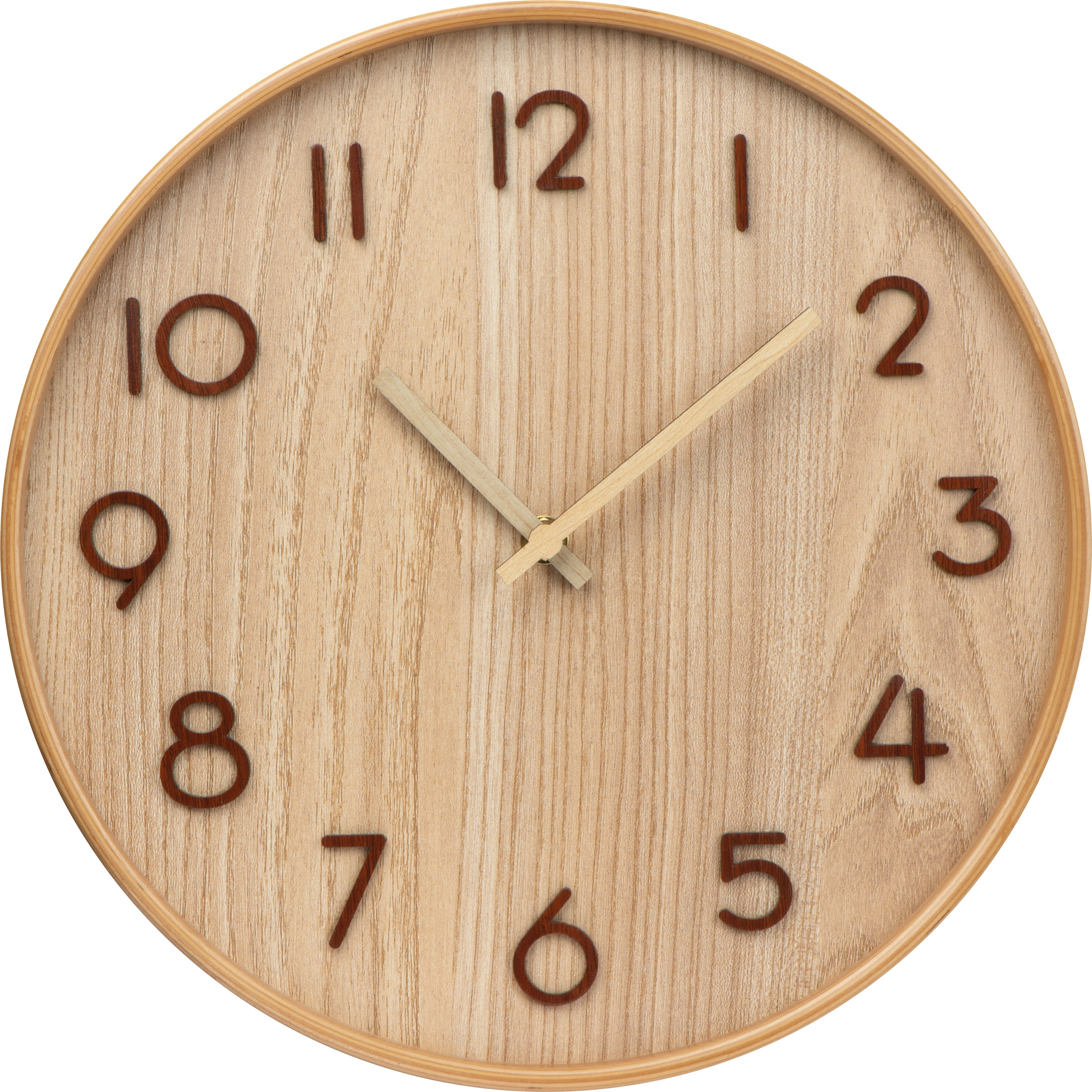 Orologio in Legno Pubblicitario (31.5cm) - Rovato