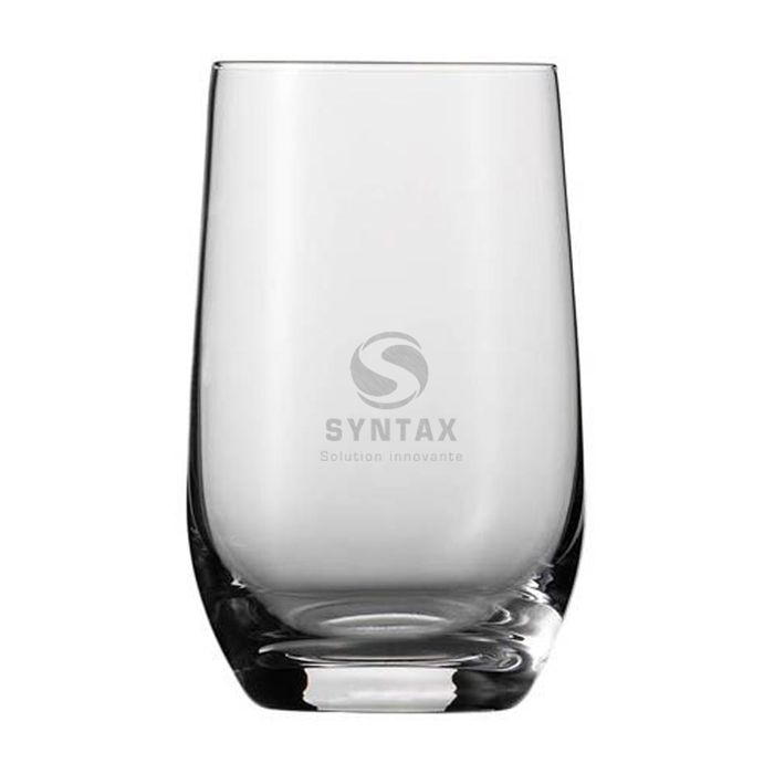 Bicchiere trasparente personalizzato 320 ml - Gravona