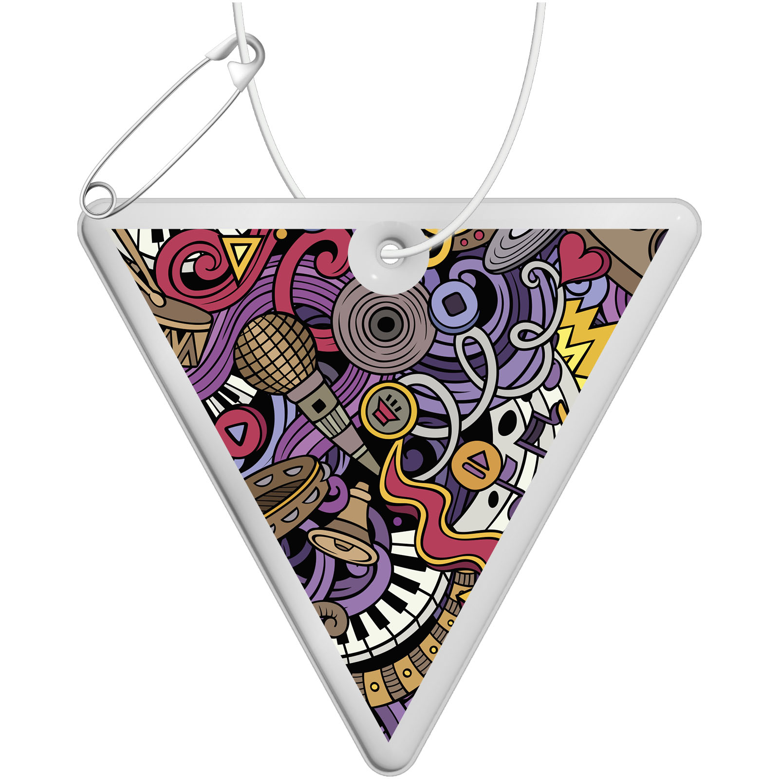 Gancio Riflettente Sicurezza Notturna - Cisliano