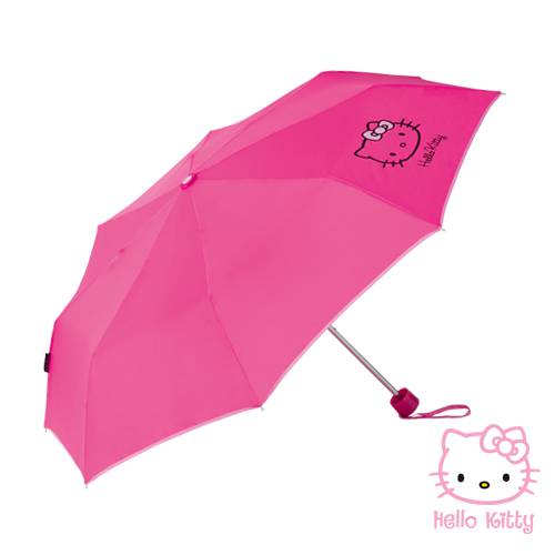 Ombrello ripiegabile Fuchsia di Hello Kitty - Stezzano
