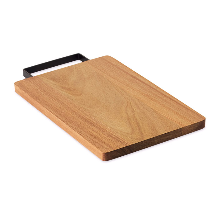 Tagliere in acacia con manico