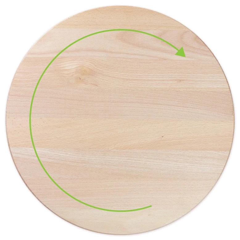 Tavola rotante personalizzata - Moss