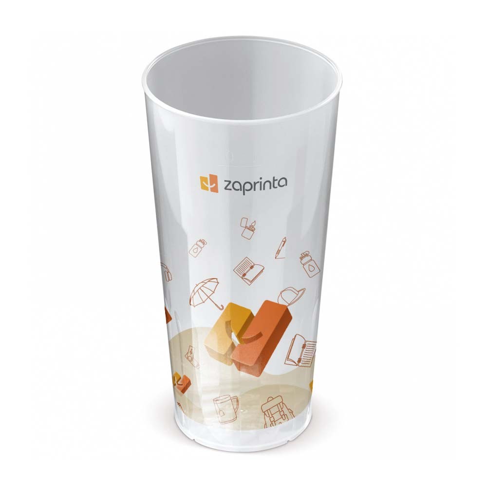 Bicchieri di Plastica Riutilizzabili 500ml - Brebbia
