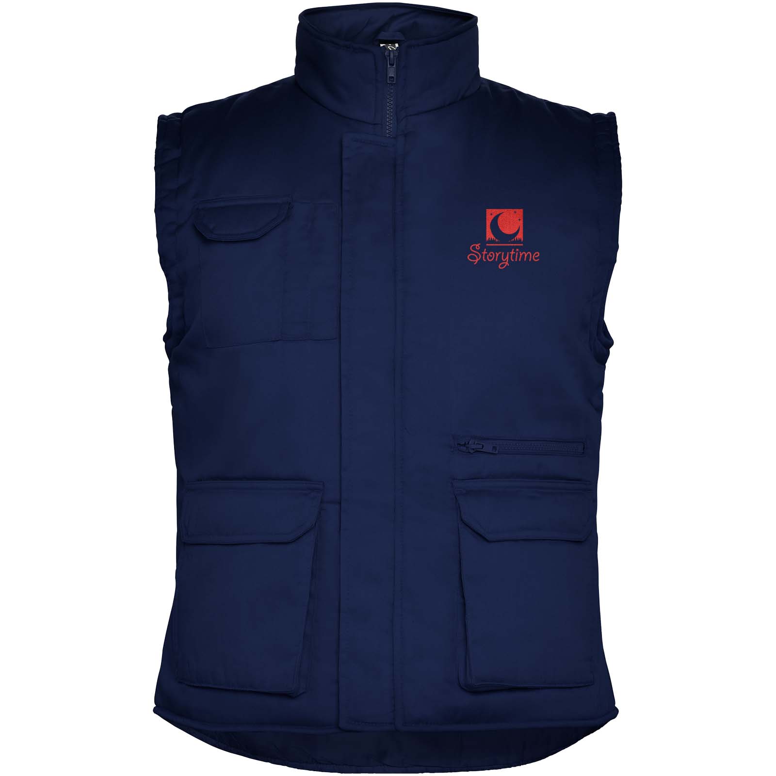 Gilet da lavoro multifunzionale Almanzor con collo alto
