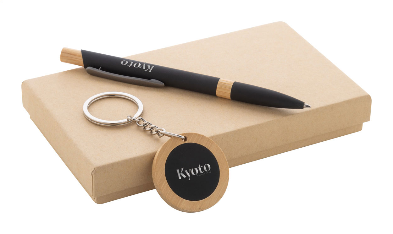 Set regalo di penna e portachiavi EcoMirage - Maslianico