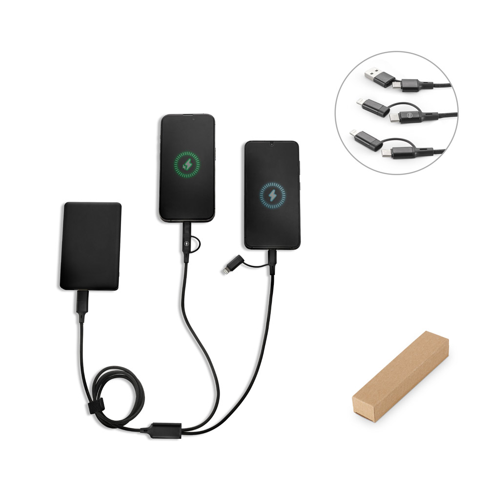 Cavo Veloce 6-in-1 EcoCharge - Rogeno