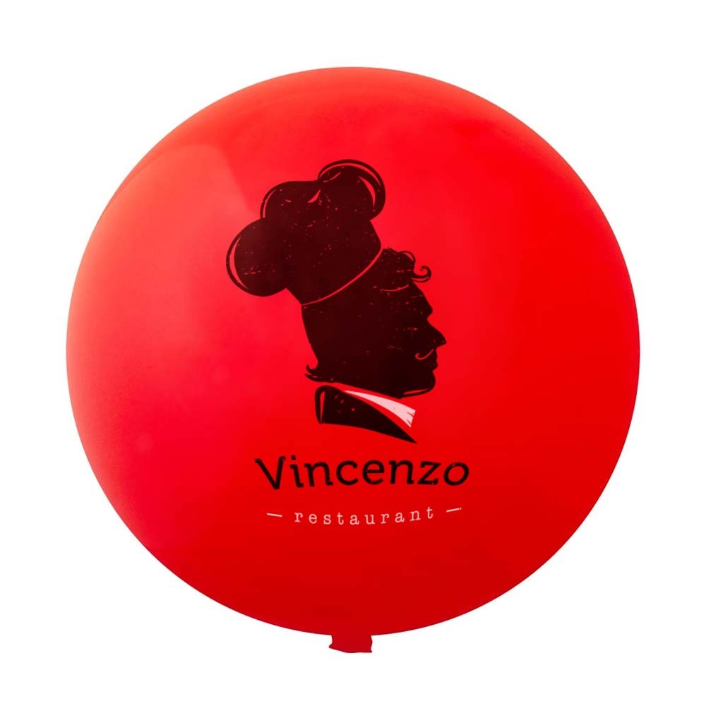 Palloncino gigante personalizzato 170 cm Ø 55 cm
