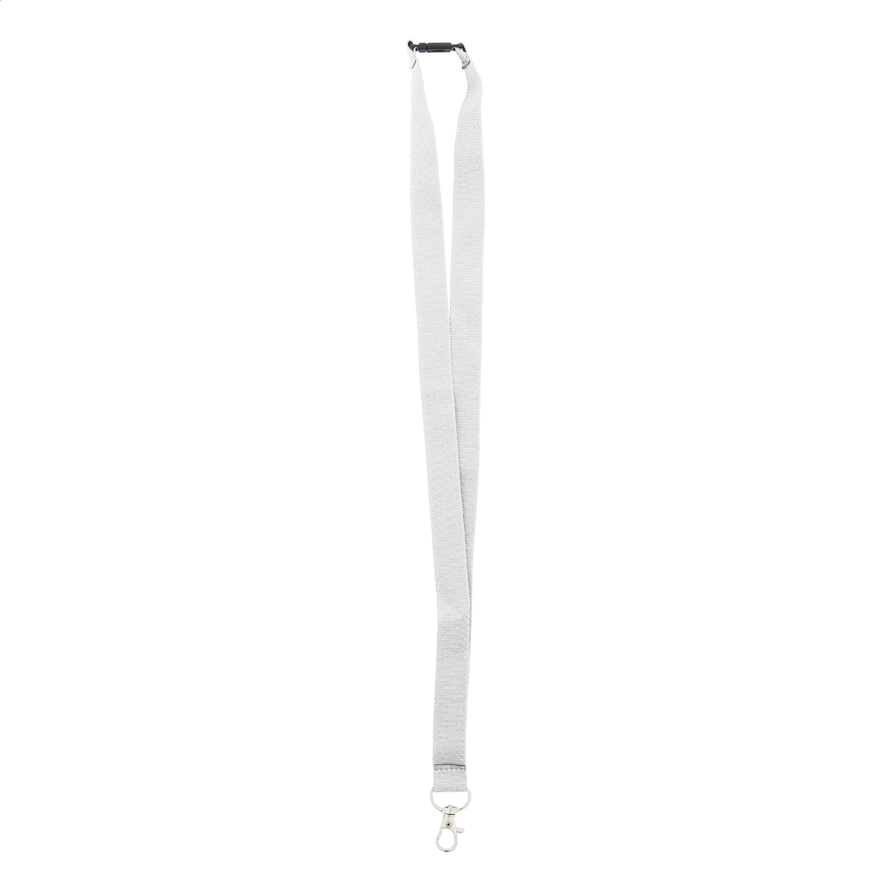 Lanyard Revent personalizzato in poliestere RPET con moschettone stampato con logo
