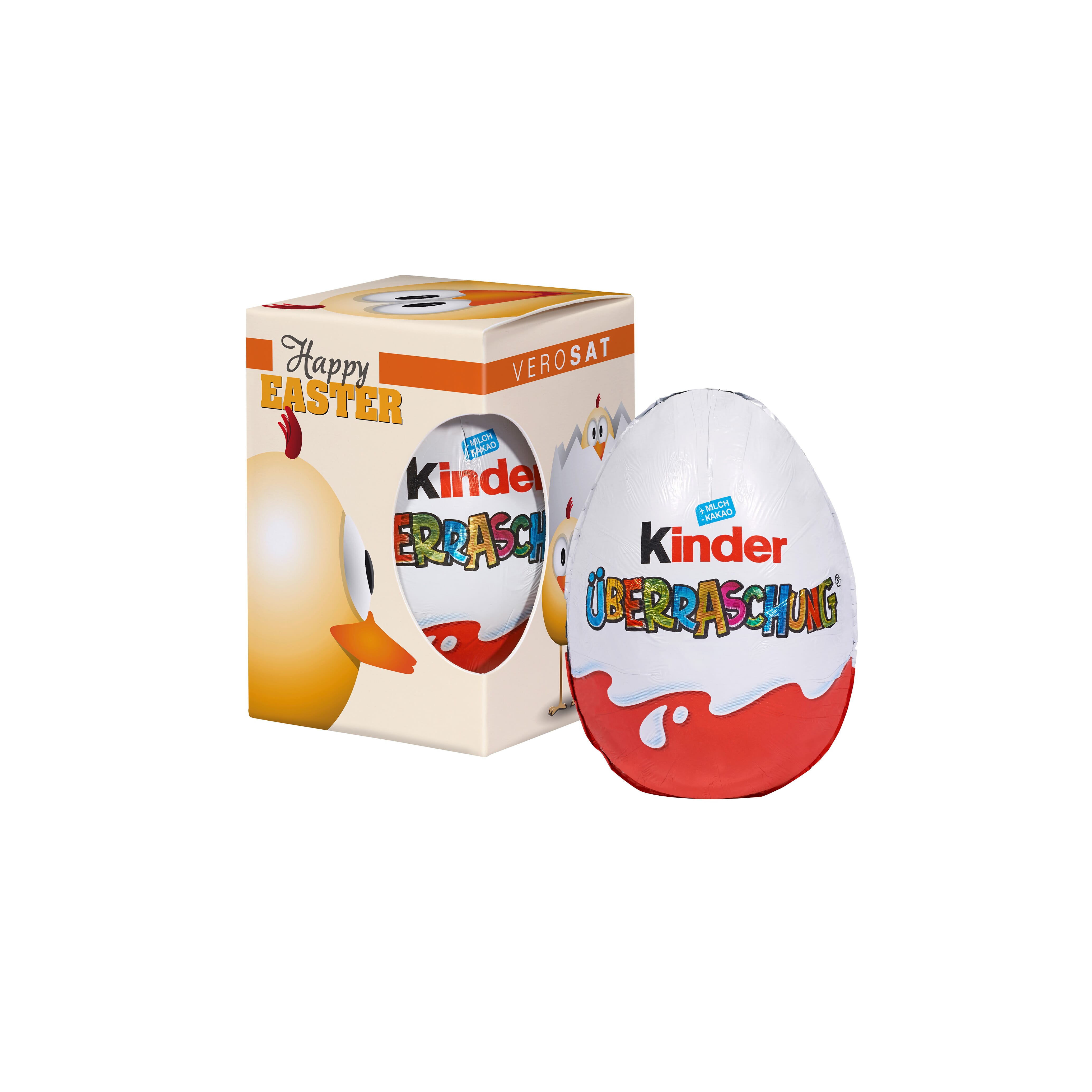 KindScatola stampata con Kinder Sorpresaer surprise egg in box