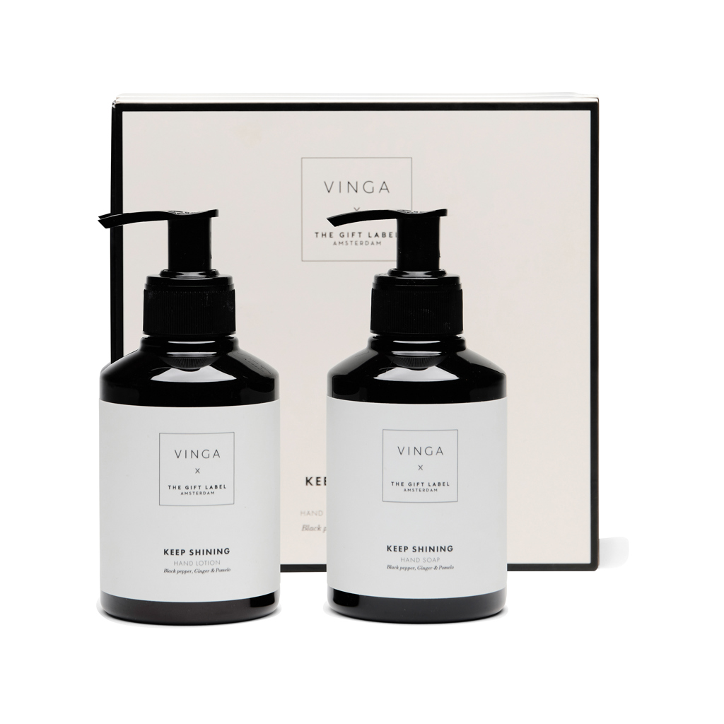 Set regalo cura mani Aroma di Eleganza - Roncola stampato con logo