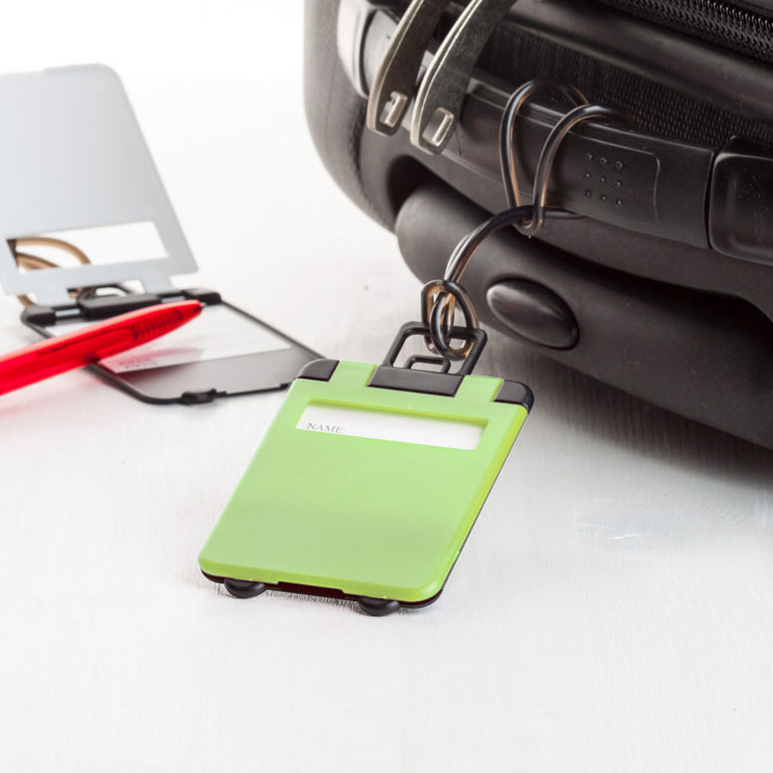 Etichetta per bagagli in plastica - Gonzaga