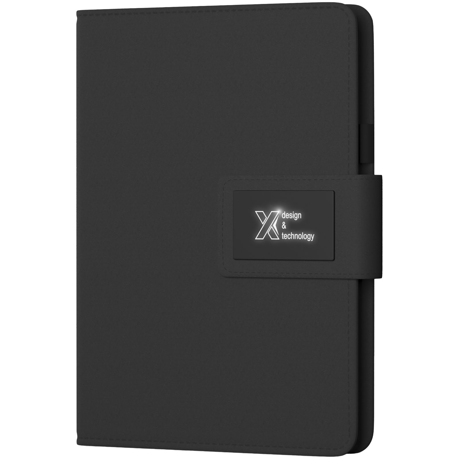 Notebook con Powerbank con Logo Luminoso e Cavo Integrato - San Fiorano