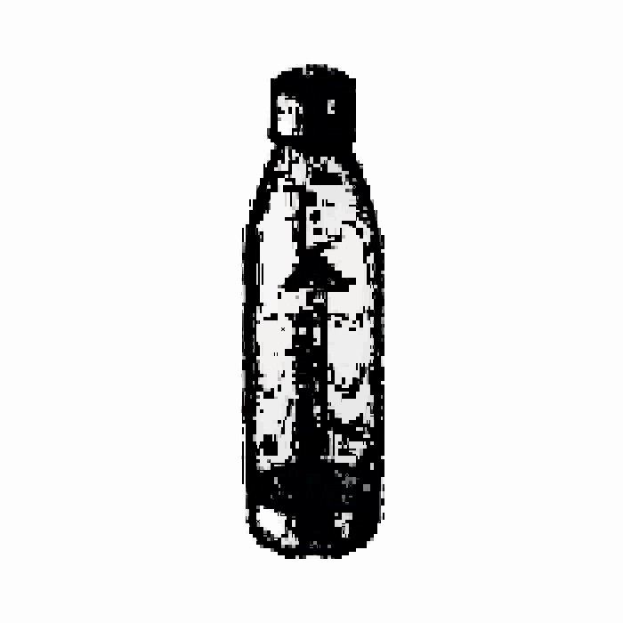 Bottiglia per bere Tritan senza BPA con coperchio e fondo in acciaio inossidabile - Rea