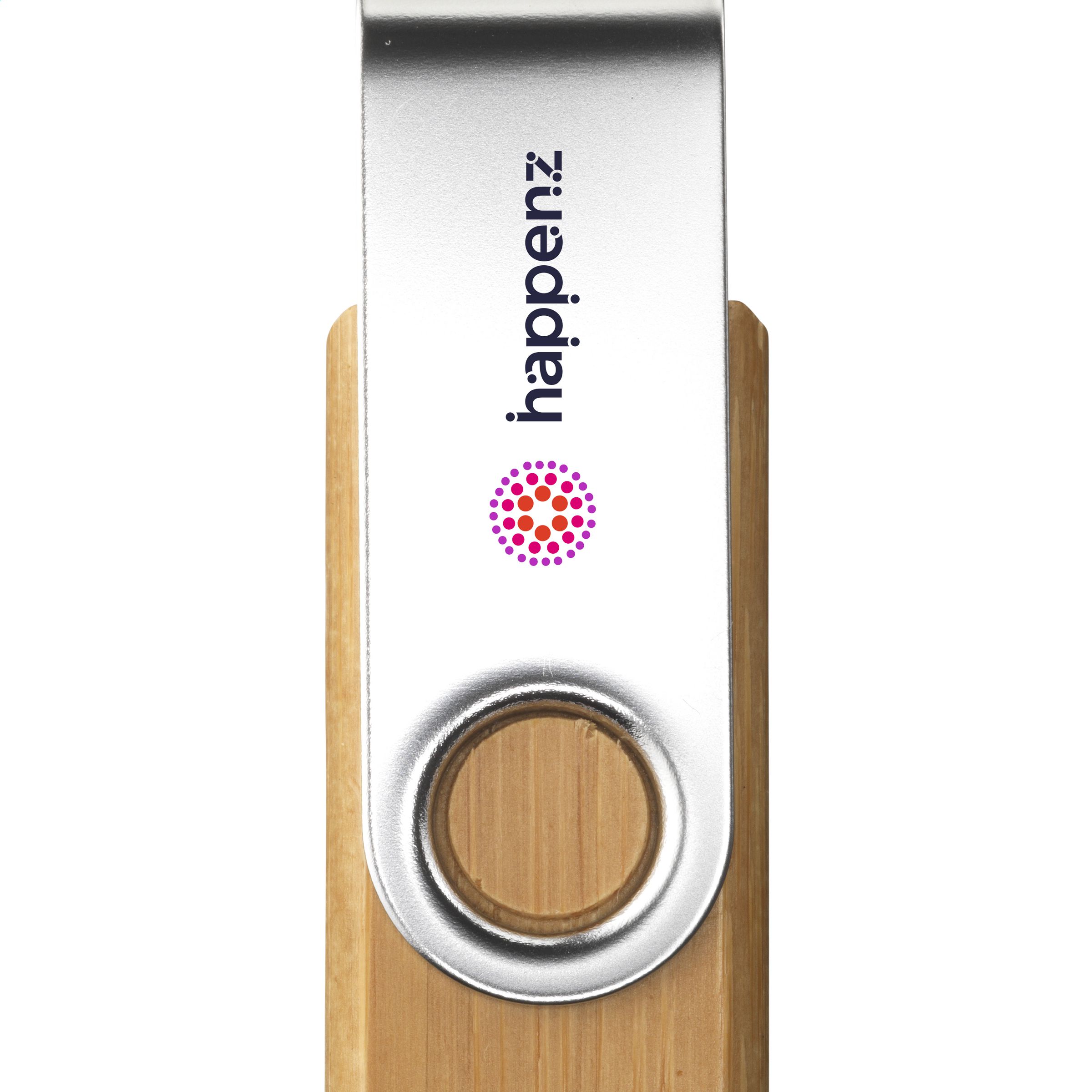 Chiavetta USB in bambù ECO Carbon 2.0 - Montopoli in Val d'Arno