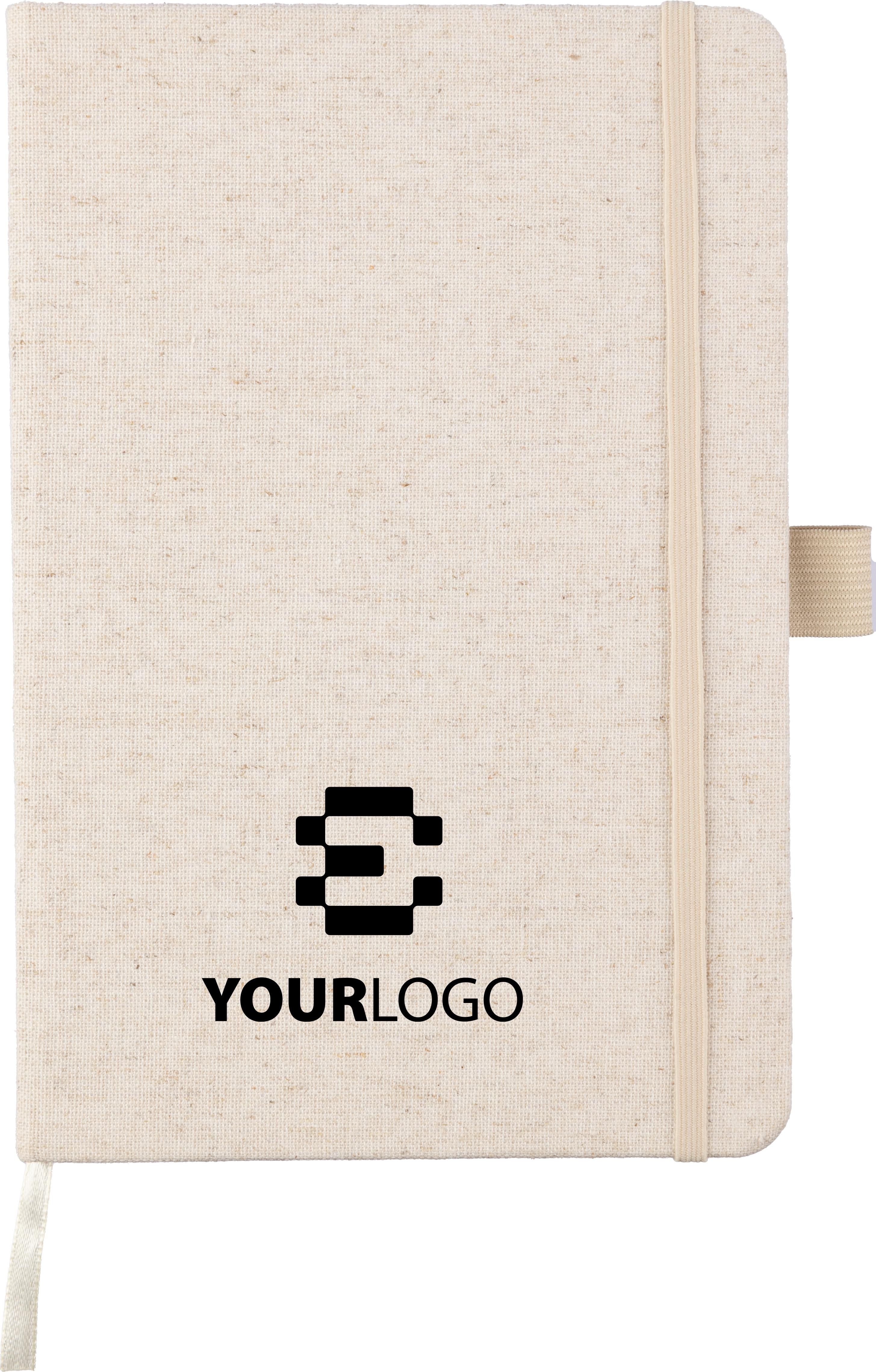 Quaderno Sostenibile Naturale - Tornata stampato con logo