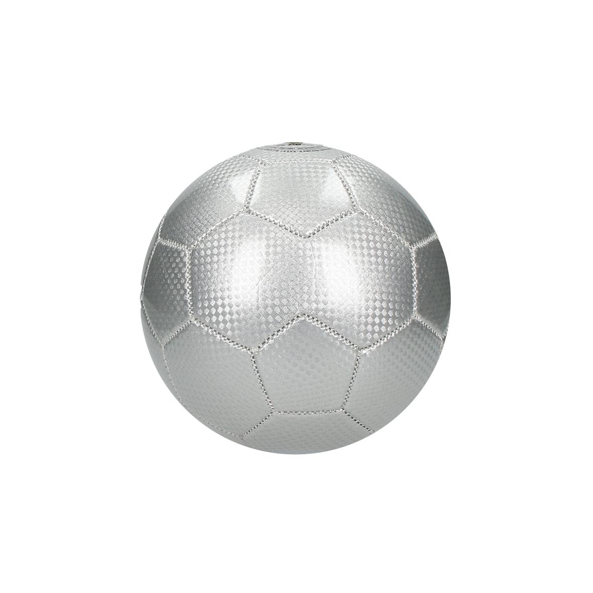 Pallone da calcio cucito a macchina argento taglia 2 - Brugherio