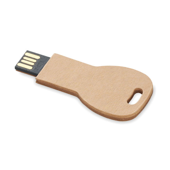 Chiavetta USB a forma di chiave di carta - Borgo a Mozzano