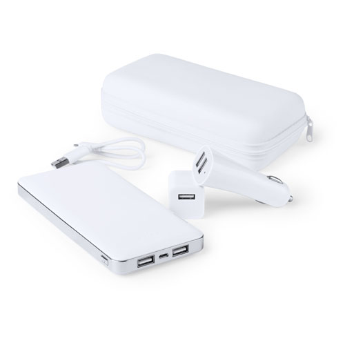 Batteria esterna bianca personalizzata 8000 mAh - Corigliano-Rossano