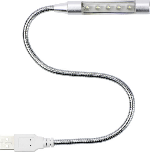 Luce per computer in alluminio a LED con connettore USB flessibile - Vallio Terme
