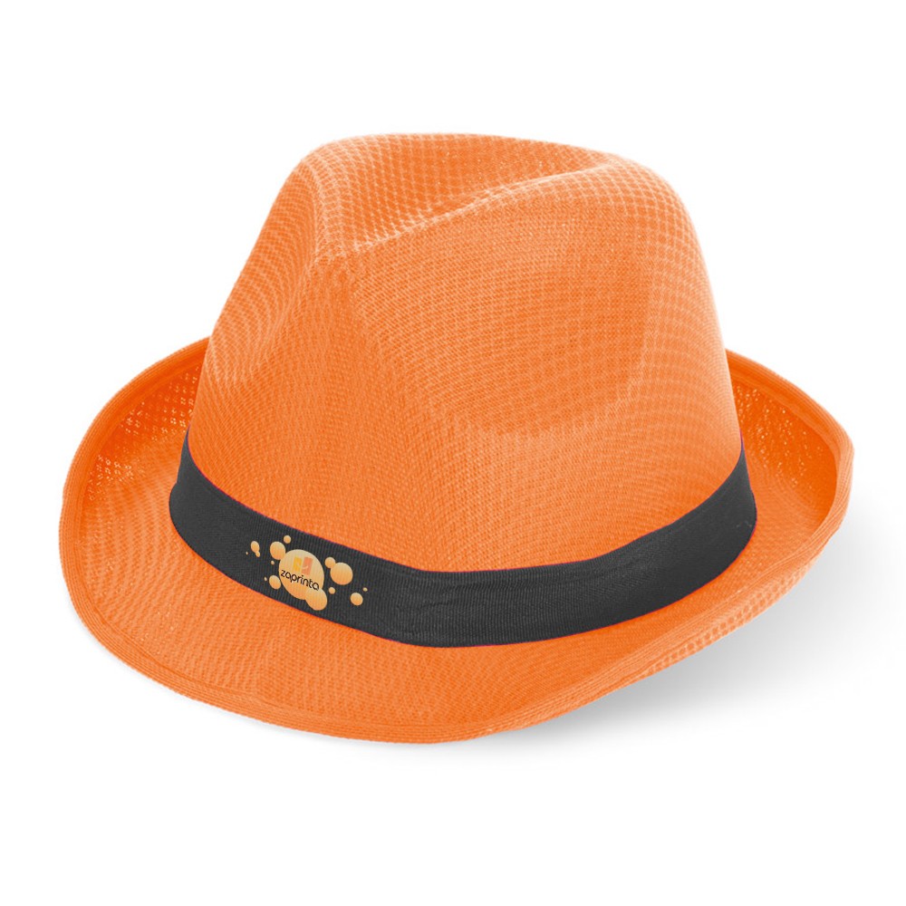 Cappello con Nastro Colorato
