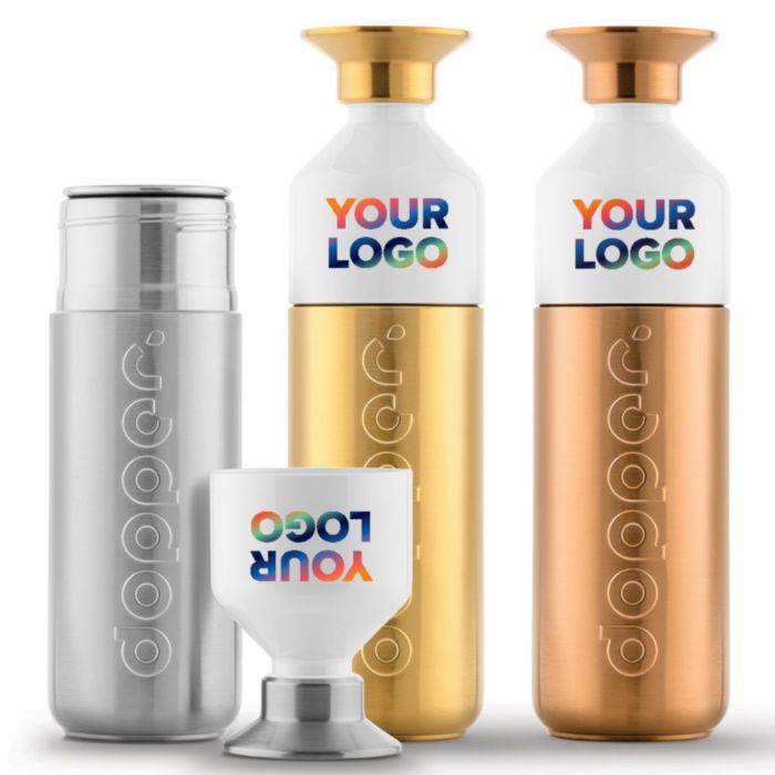 Bottiglia Dopper® d'Acciaio Sostenibile 800 ml - Barzana